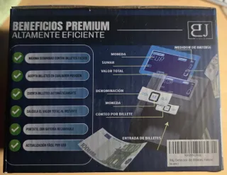 Detector Portátil Billetes Falsos GJ