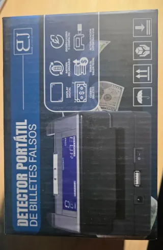 Detector Portátil Billetes Falsos GJ