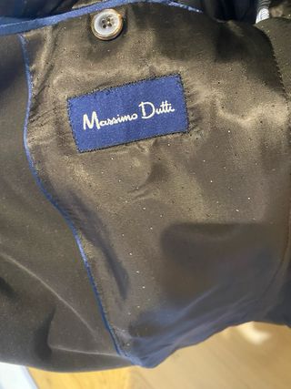 Americana marrón Massimo Dutti