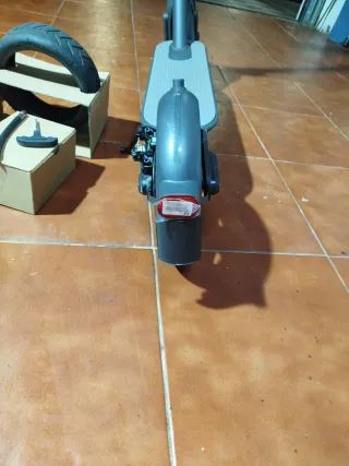 Patinete Eléctrico Xiaomi 1S con los plásticos