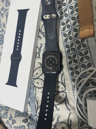 Apple Watch Series 9 45mm Negro sensor card. No va