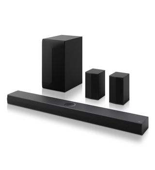 Barra de Sonido LG con Subwoofer compacto. Negra