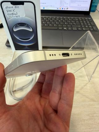 iPhone 16e 128GB Blanco Impolutoooooo