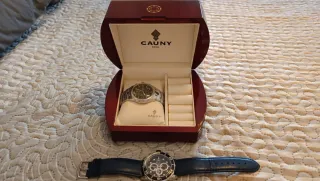 Reloj Cauny Cronógrafo Acero