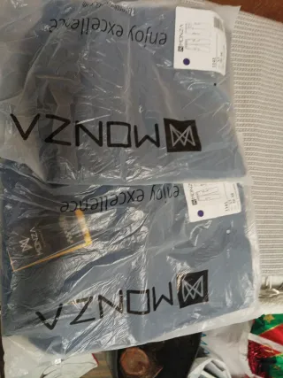 2 Pantalón de trabajo monza de color azul oscuro