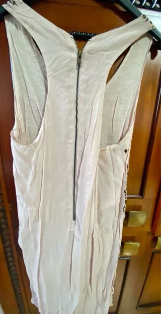 Vestido Blanco con pedrería