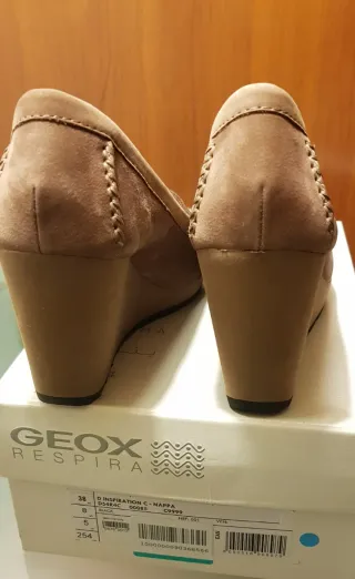 Zapatos Geox Nobuk Beige Talla 38