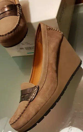 Zapatos Geox Nobuk Beige Talla 38