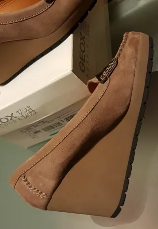 Zapatos Geox Nobuk Beige Talla 38