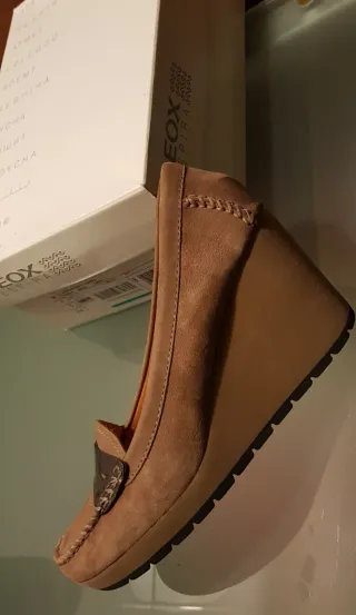 Zapatos Geox Nobuk Beige Talla 38