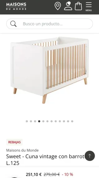 Cuna vintage Maisons Du Monde