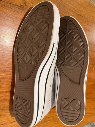 Zapatillas de piel Converse All star talla 44