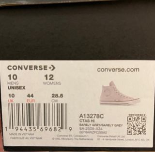 Zapatillas de piel Converse All star talla 44