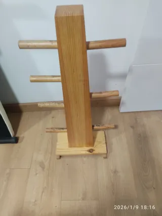 Soporte para discos de pesas