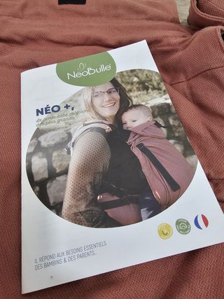 Mochila porteo Neobulle Neo+ (5–18 kg). COMO NUEVO