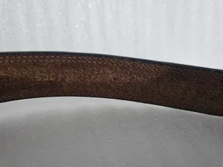 Cinturón Bellido Hombre Negro/Marrón