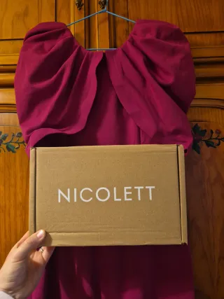 Vestido Nicolett Morado