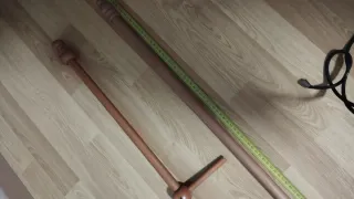 Barras de cortina de madera