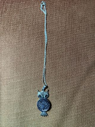 Colgante búho con cadena