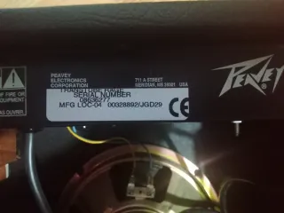 Amplificador Peavey Rage 158 15W Guitarra negociab