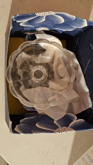 2 Vasetti Porta Caramelle/Cioccolatini Vetro