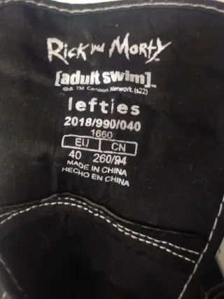 Zapatillas altas lona negras