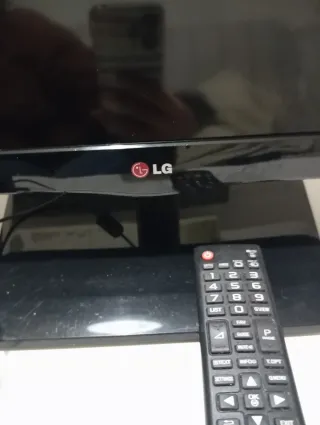 Televisión LG Negra