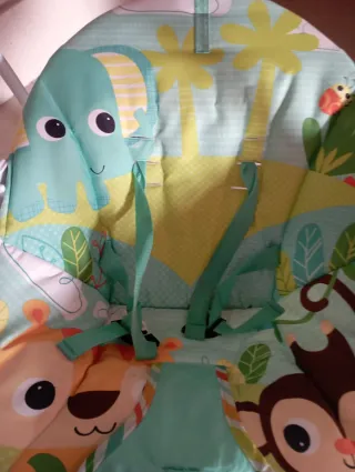 Hamaca para bebé con diseño de animales