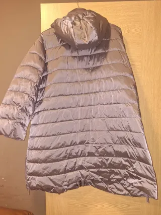 Abrigo Couchel Morado/Berenjena acolchado