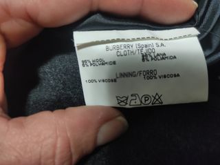 ABRIGO CABALLERO BURBERRY