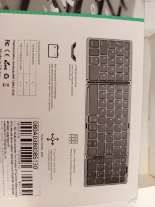 Teclado Bluetooth Plegable B089