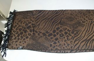 Sciarpa/Stola con fantasia animalier