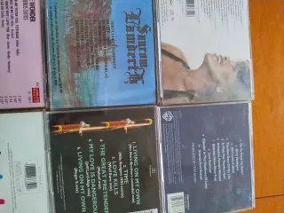 Lote 8 CDs: Nat King Cole, Stevie Wonder, Genesis,