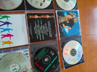 Lote 8 CDs: Nat King Cole, Stevie Wonder, Genesis,