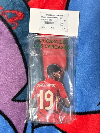 Cover Lamine Yamal iPhone 11 Pro Max Trasparente