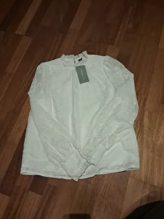 Blusa SHEIN blanca mujer Talla S