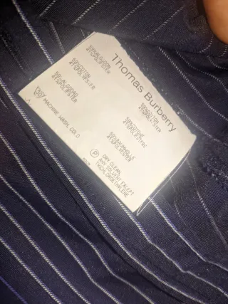 Camisa de mujer azul marino con rayas