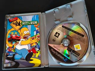 The Simpsons Hit & Run PS2 Pal Español