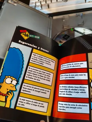 The Simpsons Hit & Run PS2 Pal Español