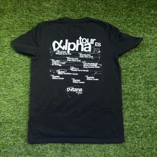 Camiseta Alpha Tour Aitana Negra