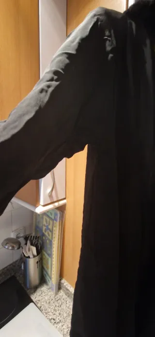 Abrigo largo de astracán