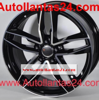 Juego 4 llantas para audi avus s6700 black