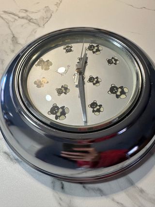 Reloj de pared con ositos