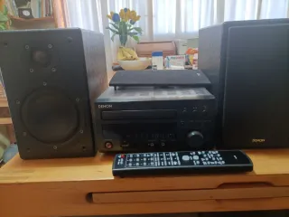 Minicadena Denon RCD-M37DAB Negra, con mando nuevo