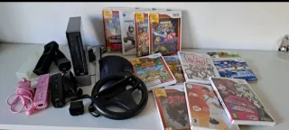 Consola Wii + Accesorios y Juegos