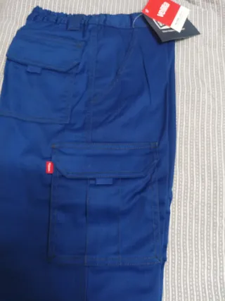 Pantalón de trabajo Velilla azul