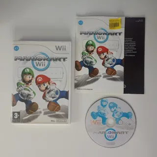 Mario Kart Wii COMPLETO + volante ufficiale