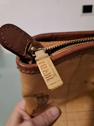 Borsa Alviero Martini stampa mappa