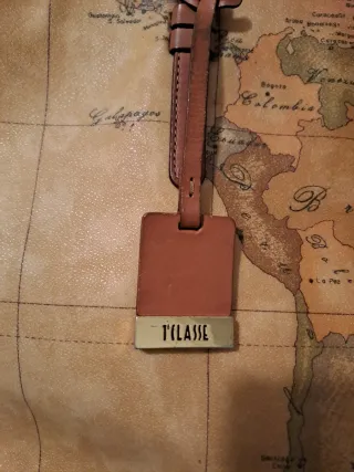 Borsa Alviero Martini stampa mappa