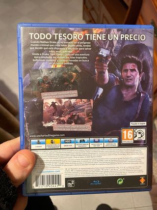 Uncharted 4 PS4 (PlayStation 4)